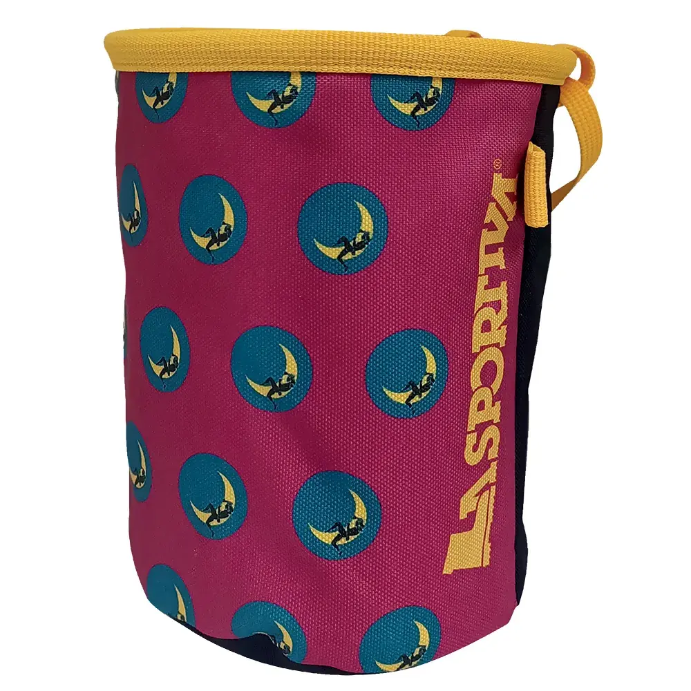 La Sportiva Pofzak La Sportiva Climbing On The Moon fucsia/giallo