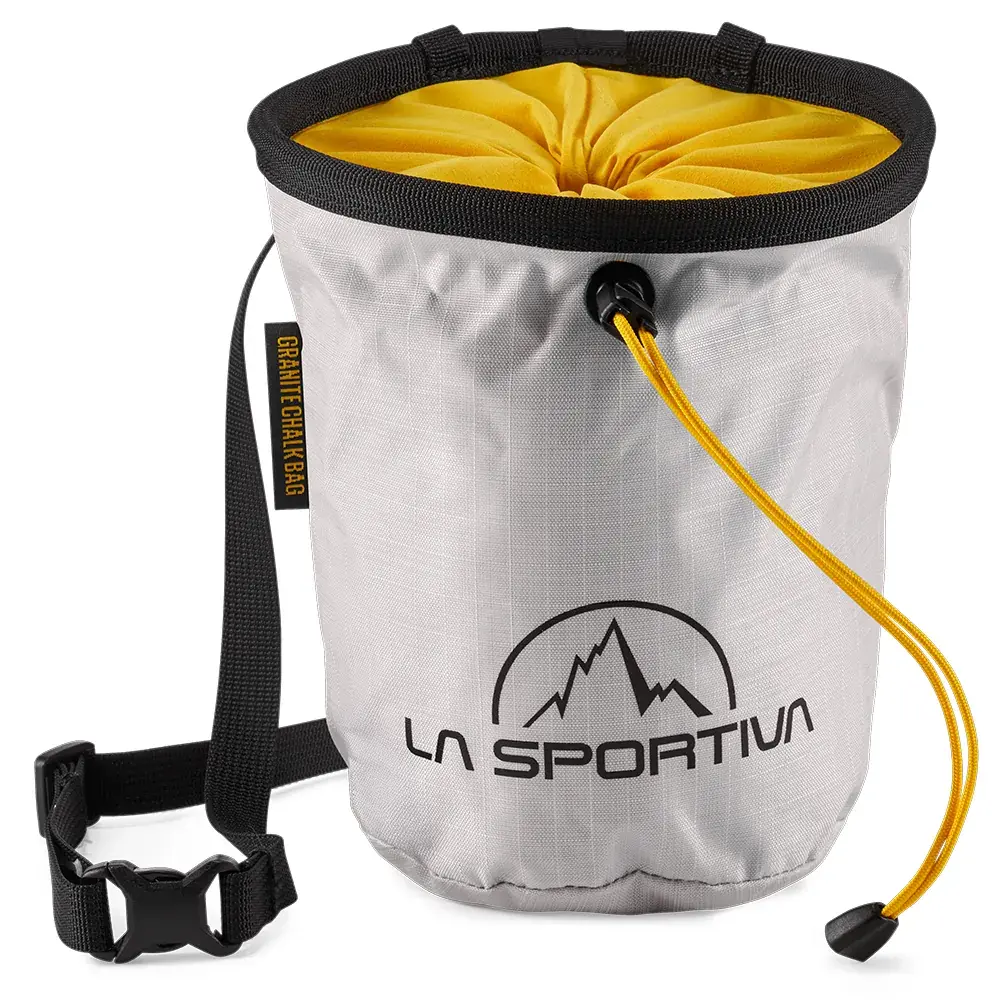 La Sportiva Pofzak La Sportiva Granite Chalk Bag chalk / black