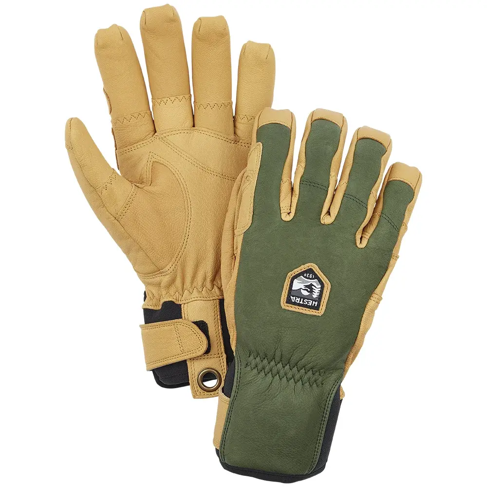 Hestra Handschoenen Hestra Ergo Grip Incline Forest/Naturbrun