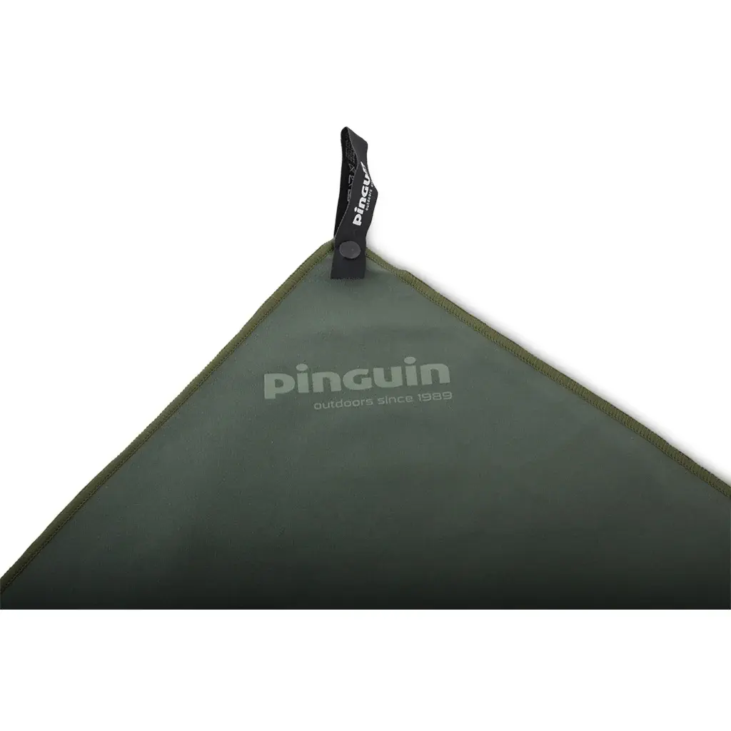 Sneldrogende handdoek Pinguin Micro Towel Logo grey