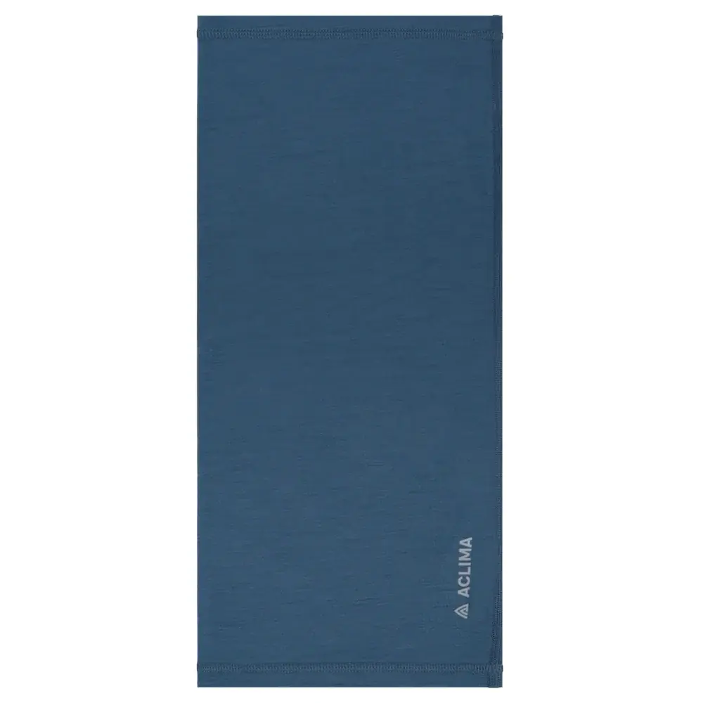 Aclima Nekwarmer Aclima LightWool Headover blue fusion