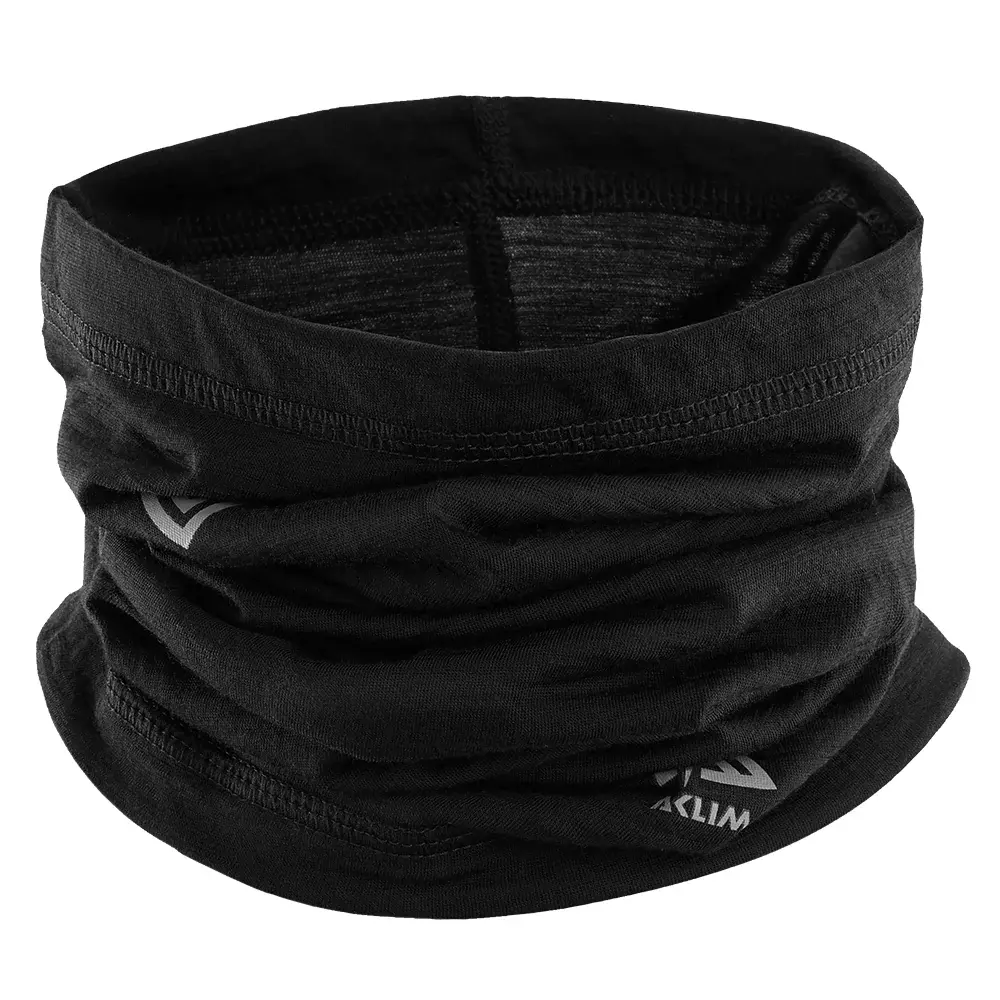 Aclima Nekwarmer Aclima LightWool Headover jet black