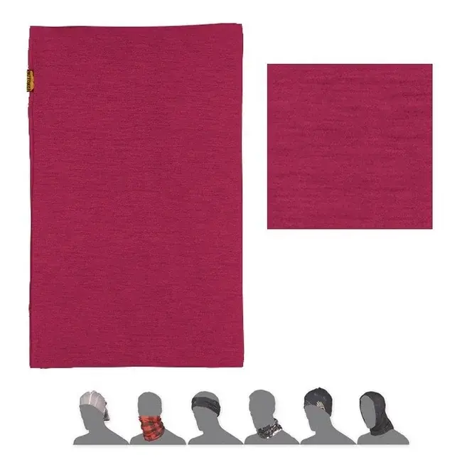 Sensor Nekwarmer Sensor Tube Merino Wool lila
