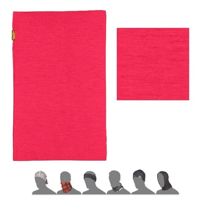 Sensor Nekwarmer Sensor Tube Merino Wool magenta