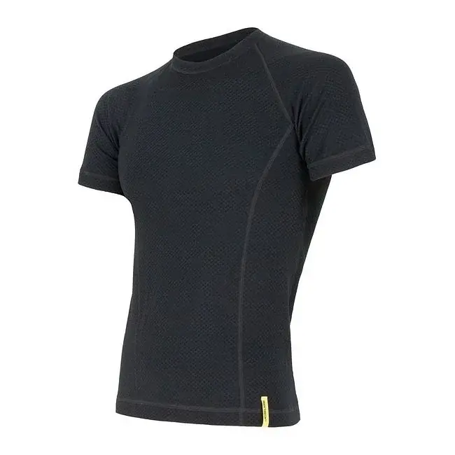 Sensor Herenshirt Sensor Merino DF zwart