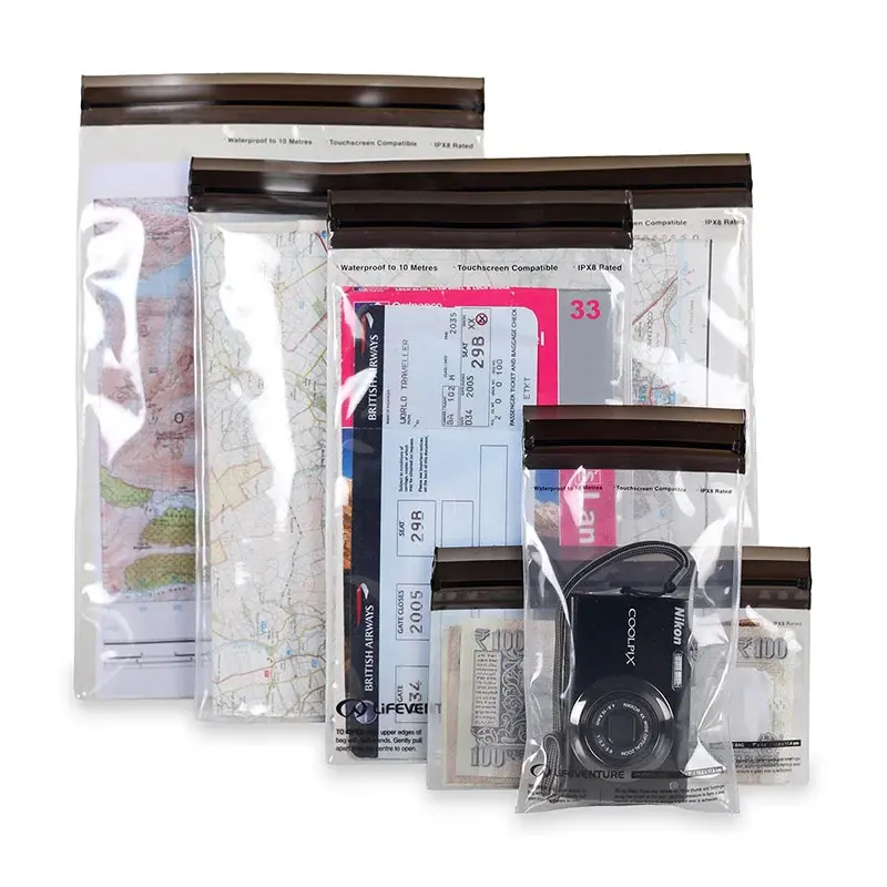Lifeventure Pakzakkenset Lifeventure DriStore LocTop Bags - Valuables
