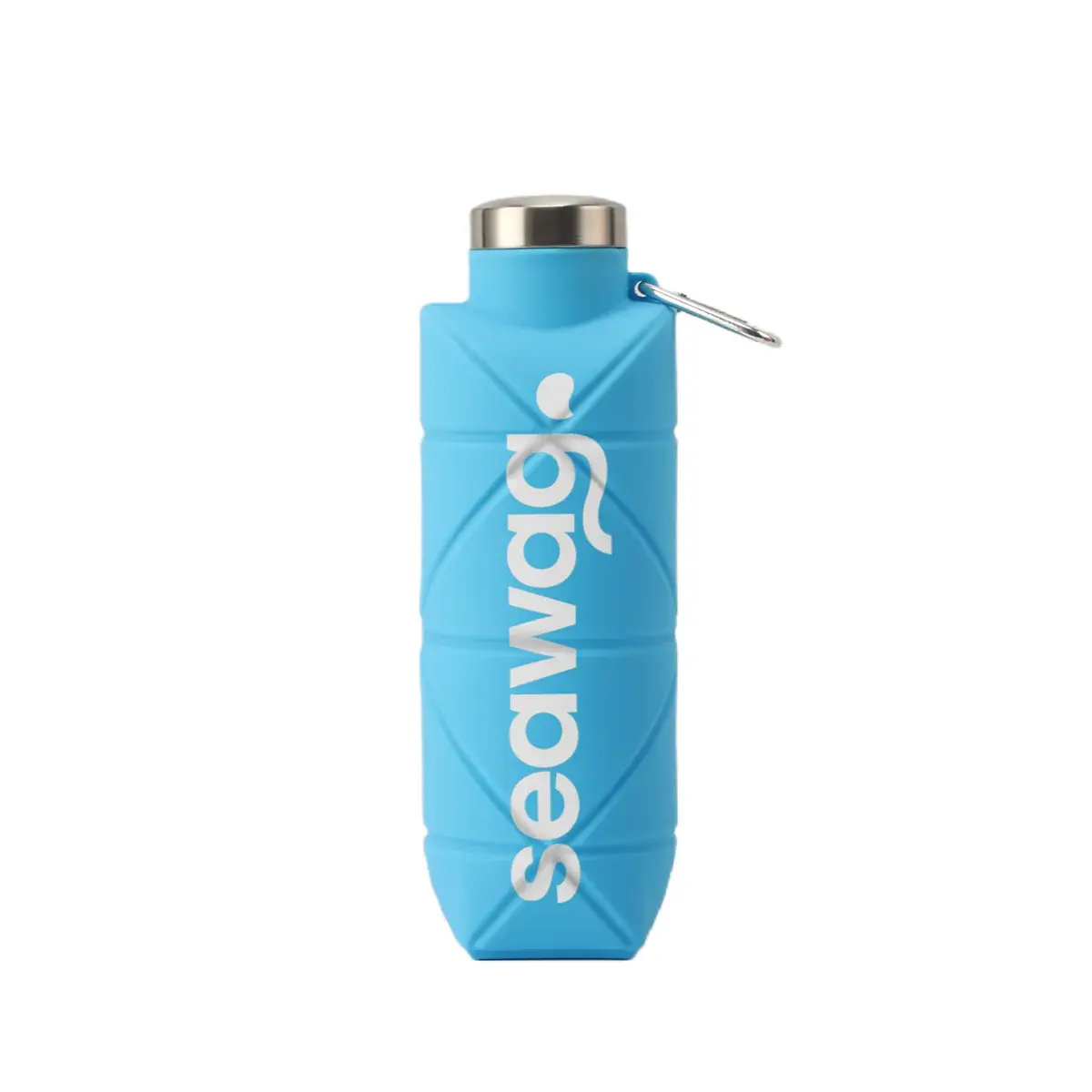 SEAWAG Opvouwbare siliconen fles 700 ml SEAWAG blue
