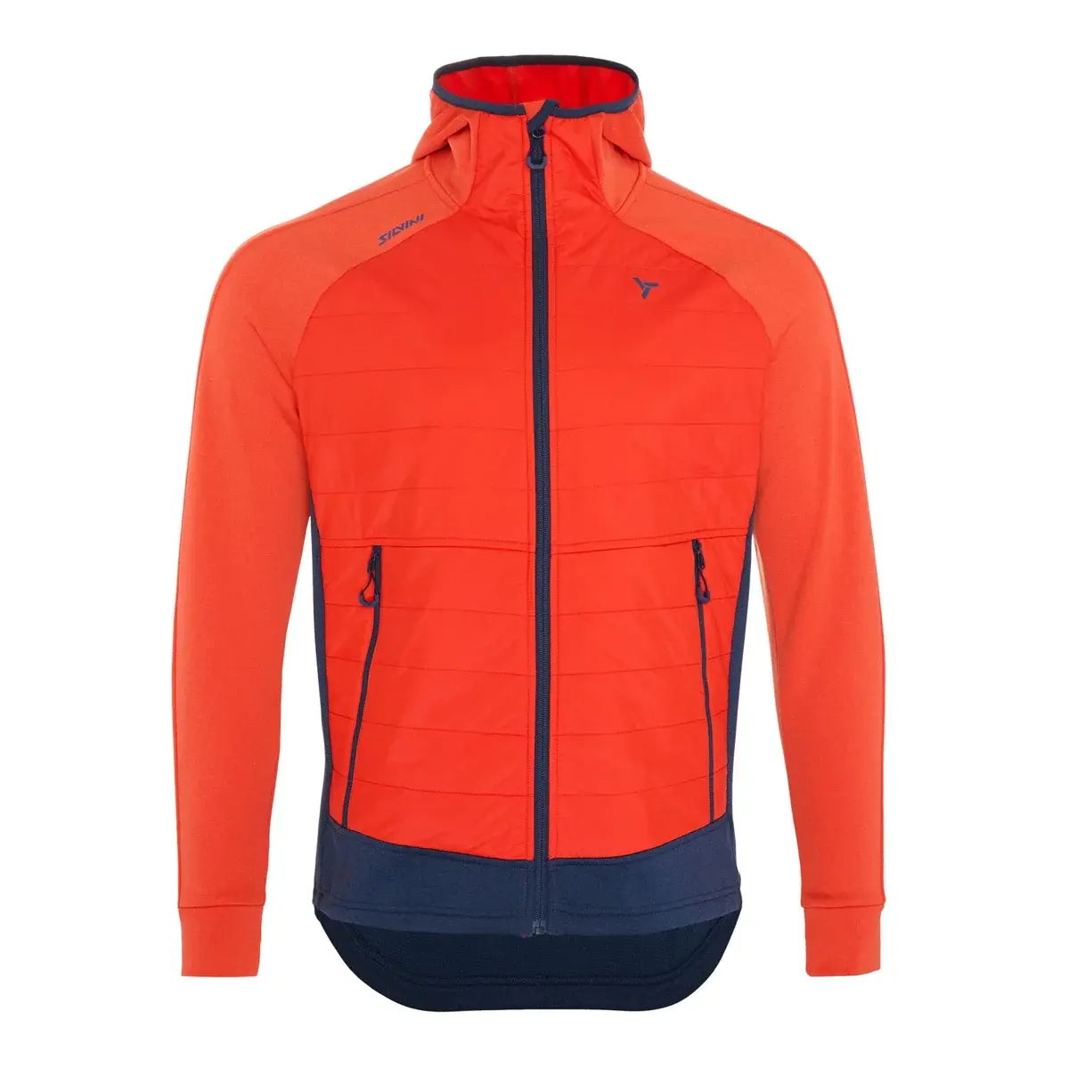 Herenhoodie Silvini MJ1310 Dirilo ruby-navy