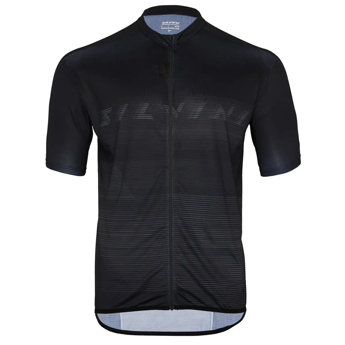 Silvini Heren sportshirt Silvini MD1645 Turano black-charcoal