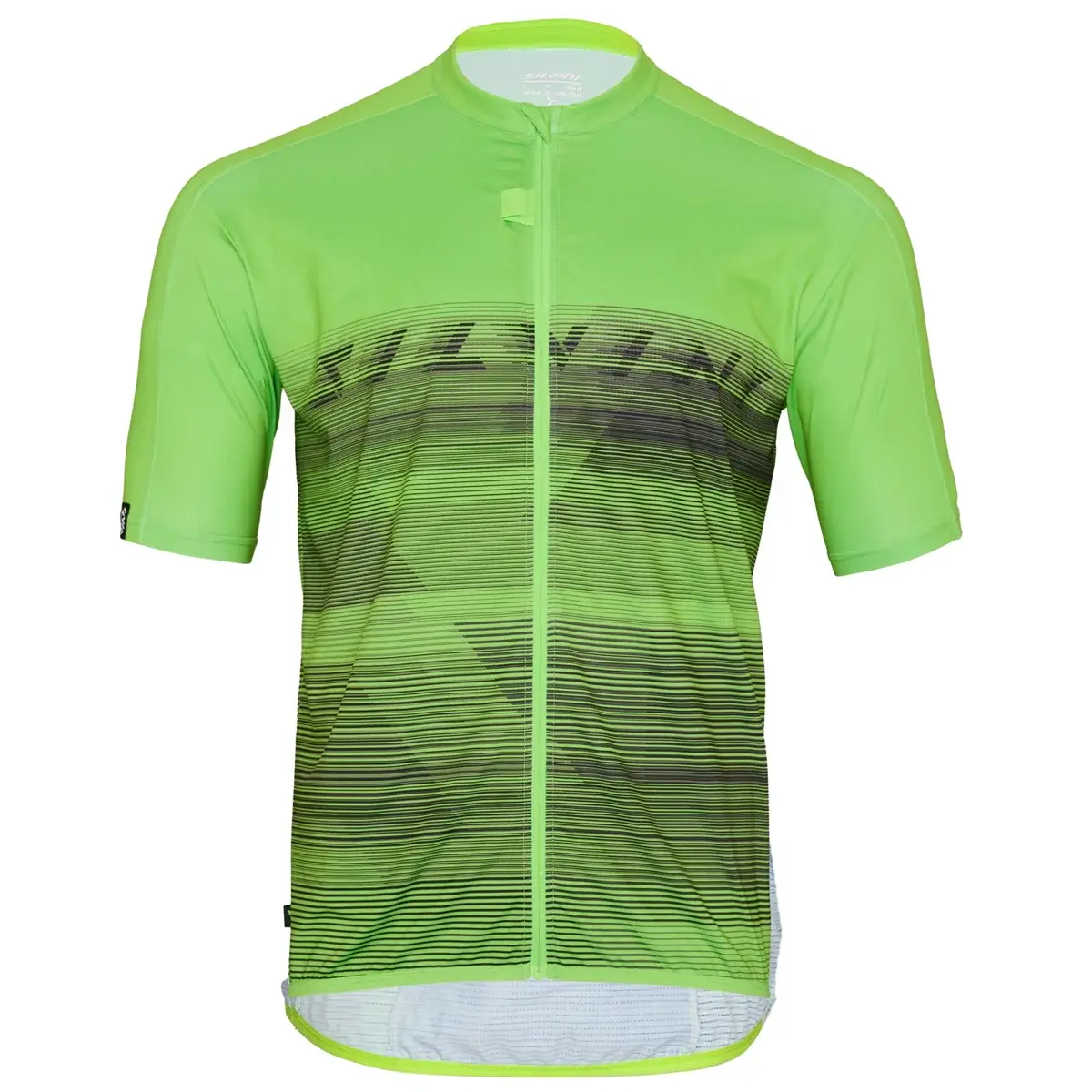 Heren sportshirt Silvini MD1645 Turano green-black
