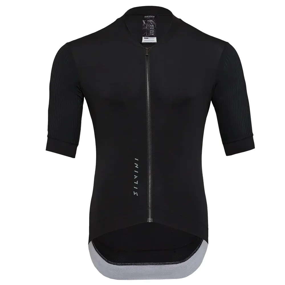 Silvini Heren sportshirt Silvini MD2401 Trafoi black