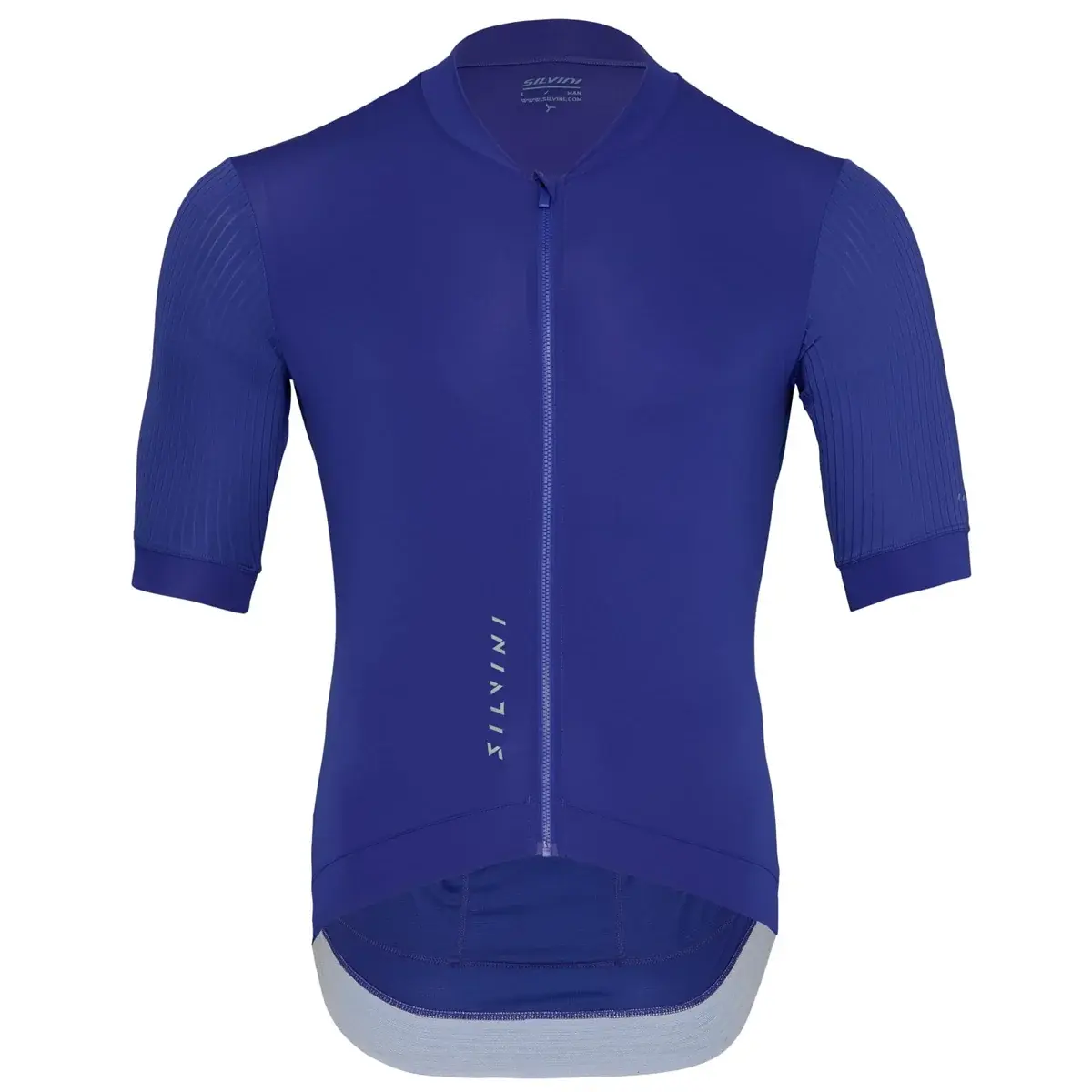 Heren sportshirt Silvini MD2401 Trafoi blue