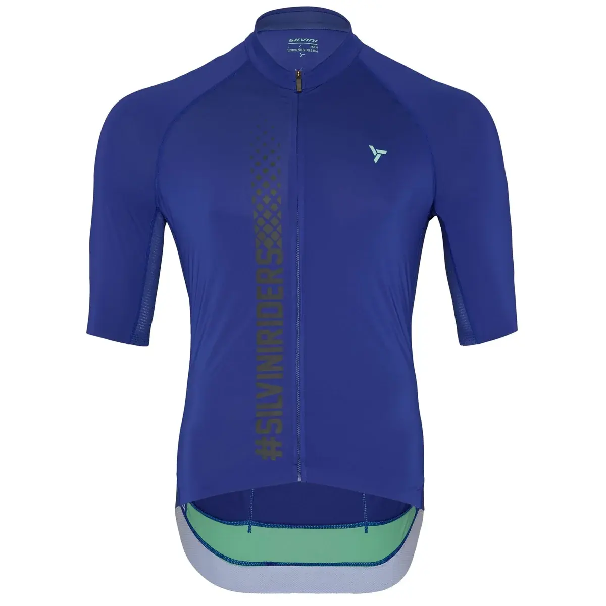 Silvini Heren sportshirt Silvini MD2424 Mazzano blue-ocean