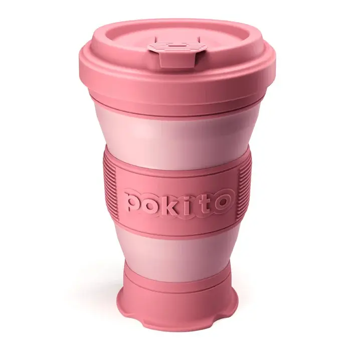 Pokito Vouwbeker Pokito 3v1 475ml Blush