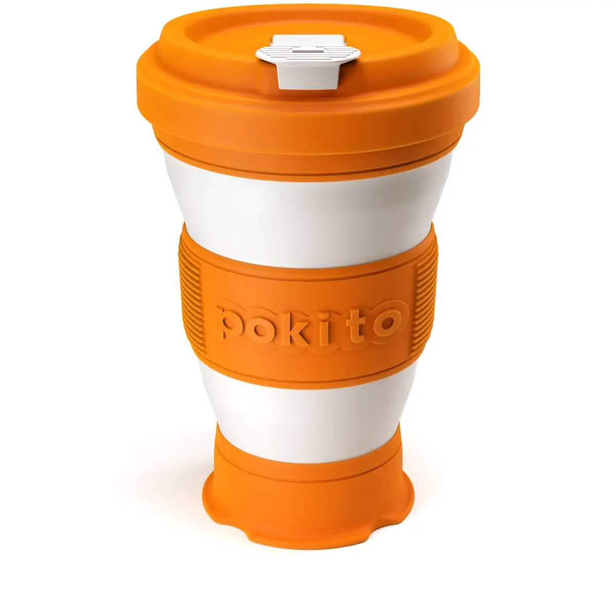 Pokito Vouwbeker Pokito 3v1 475ml pompoenoranje