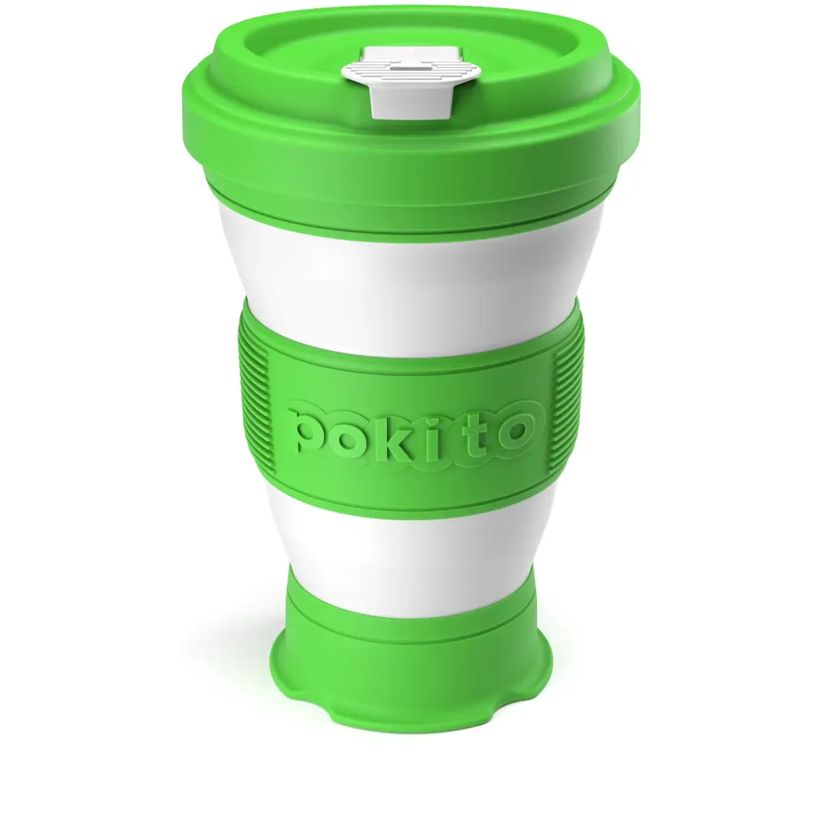 Pokito Vouwbeker Pokito 3v1 475ml limoengroen