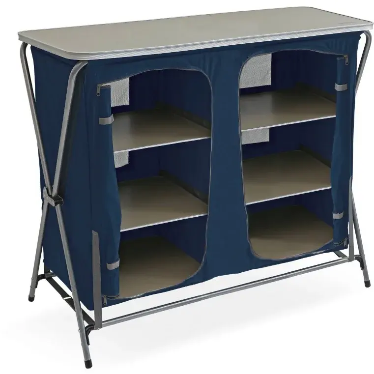 Pinguin Campingkast Pinguin Kitchen XL petrol