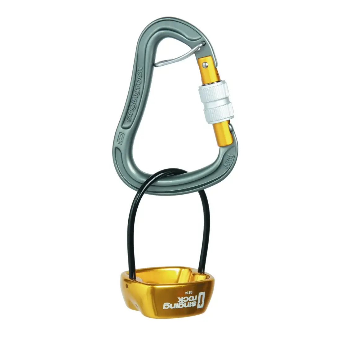 Singing Rock Abseilapparaat met karabiner Singing Rock BUDDY SET