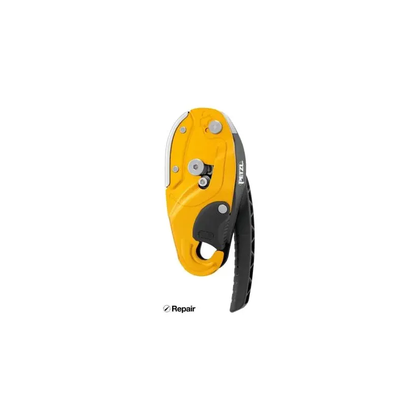 Petzl Abseilapparaat Petzl Rig Repairable geel