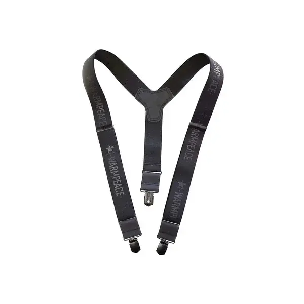 Warmpeace Universele bretels Warmpeace black