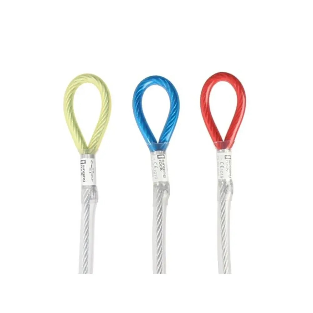 Singing Rock Bandslinge Singing Rock Steel Lanyard "I" 180 cm rood