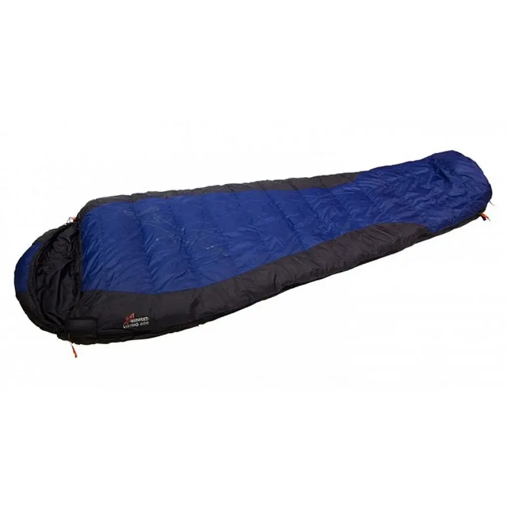 Warmpeace Slaapzak Warmpeace VIKING 600 shadow blue/grey/black