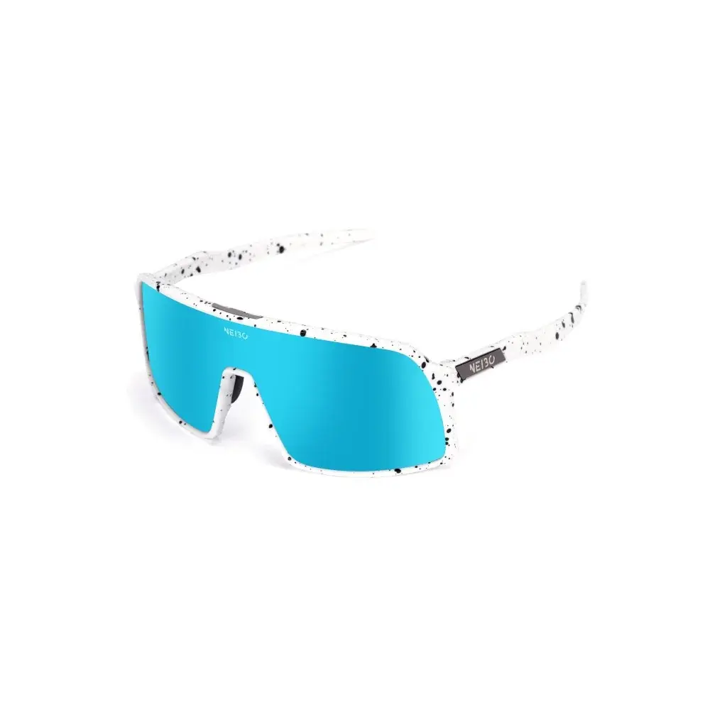 NEIBO Sportbril NEIBO Falcon White spots/ice blue