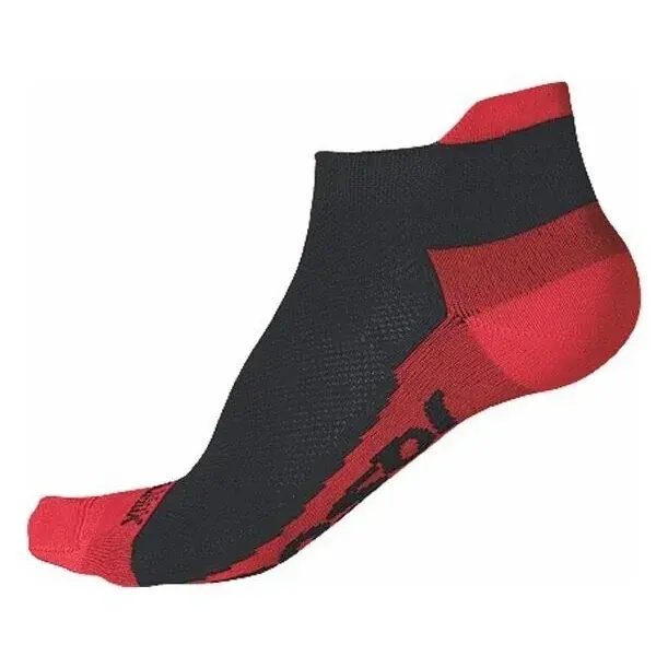 Sensor Sportsokken Sensor Race Cool Invisible zwart/rood