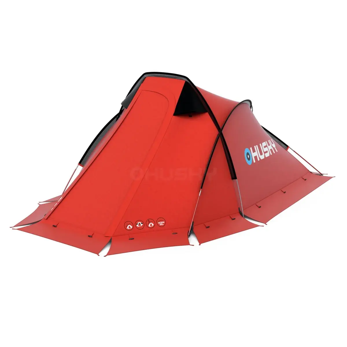 Husky Tent Husky Flame 2 rood