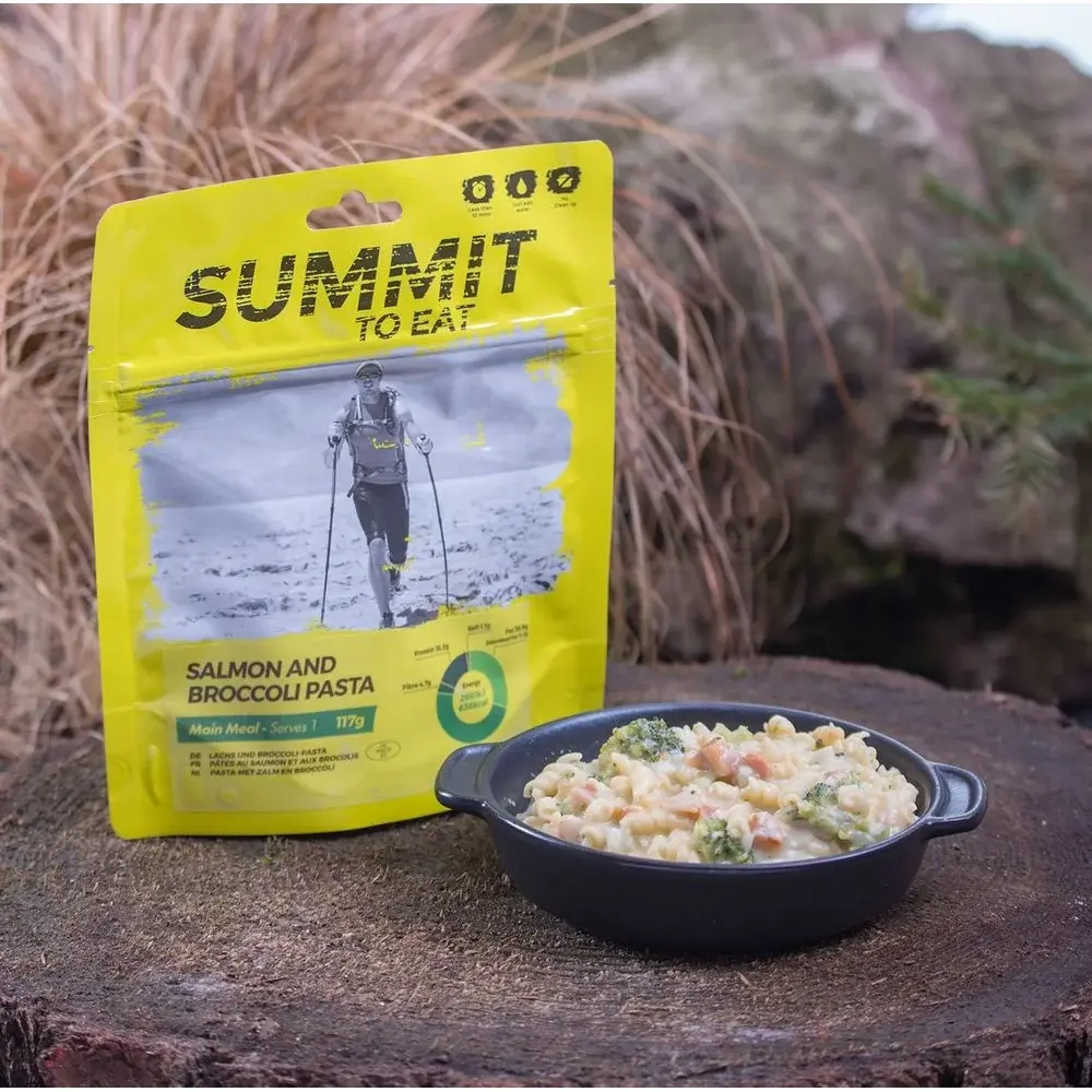 Summit To Eat Zalm met pasta en broccoli Summit To Eat