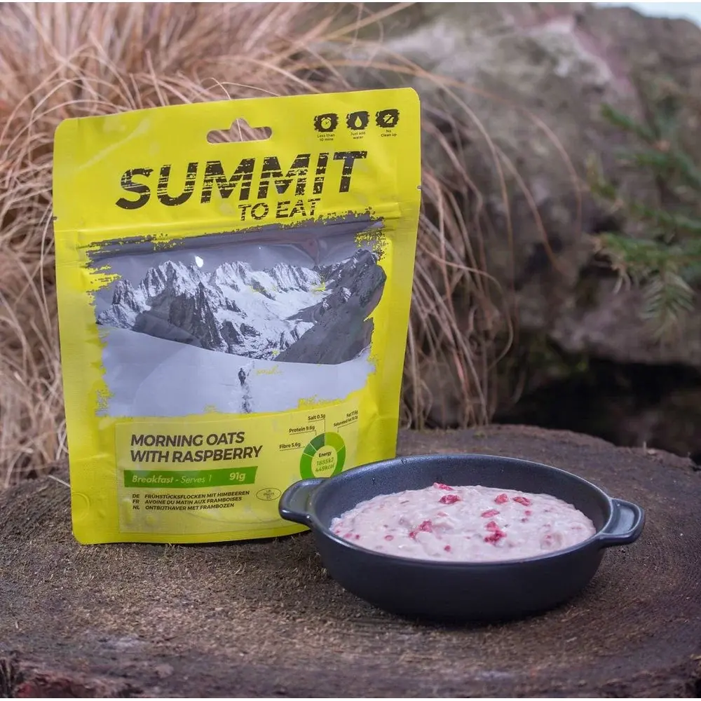 Summit To Eat Havermoutpap met frambozen Summit To Eat