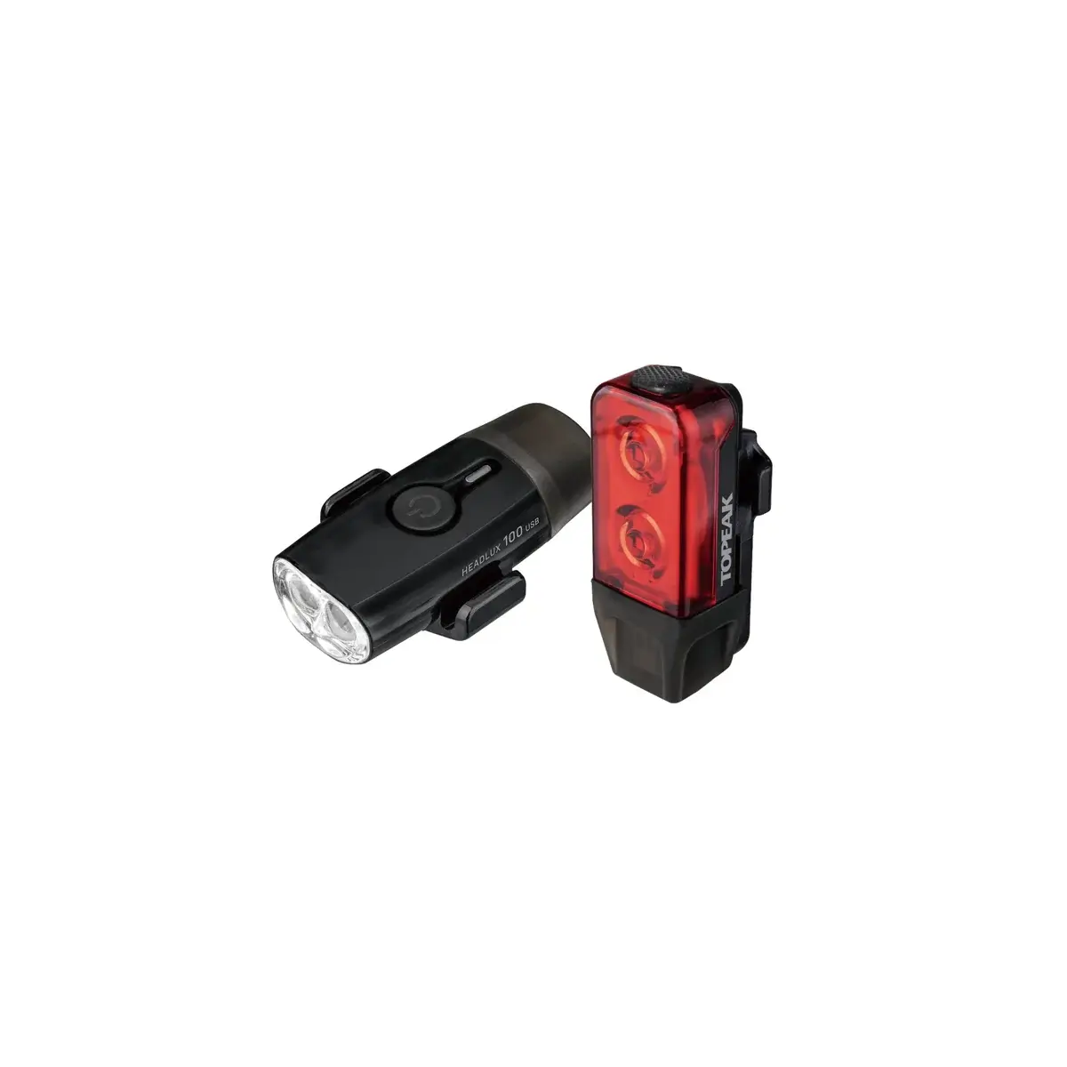 TOPEAK Lampen TOPEAK Powerlux USB Combo zwart