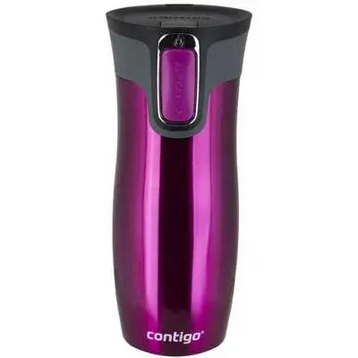 Contigo Thermobeker Contigo Autoseal TS West Loop framboosrood 470ml