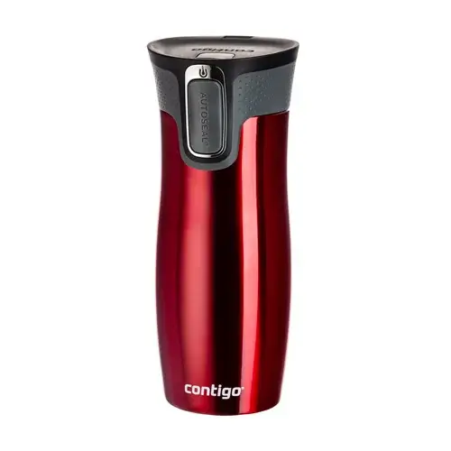 Contigo Thermosfles Contigo Autoseal West Loop 470ml rood