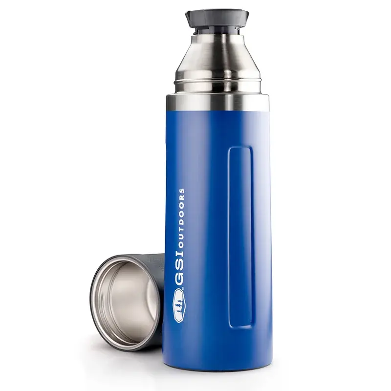 Thermosfles GSI Glacier 1000ml Vacuum Bottle blue