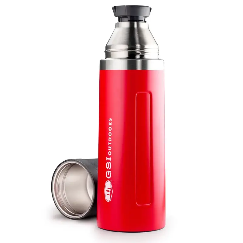 Thermosfles GSI Glacier 1000ml Vacuum Bottle red