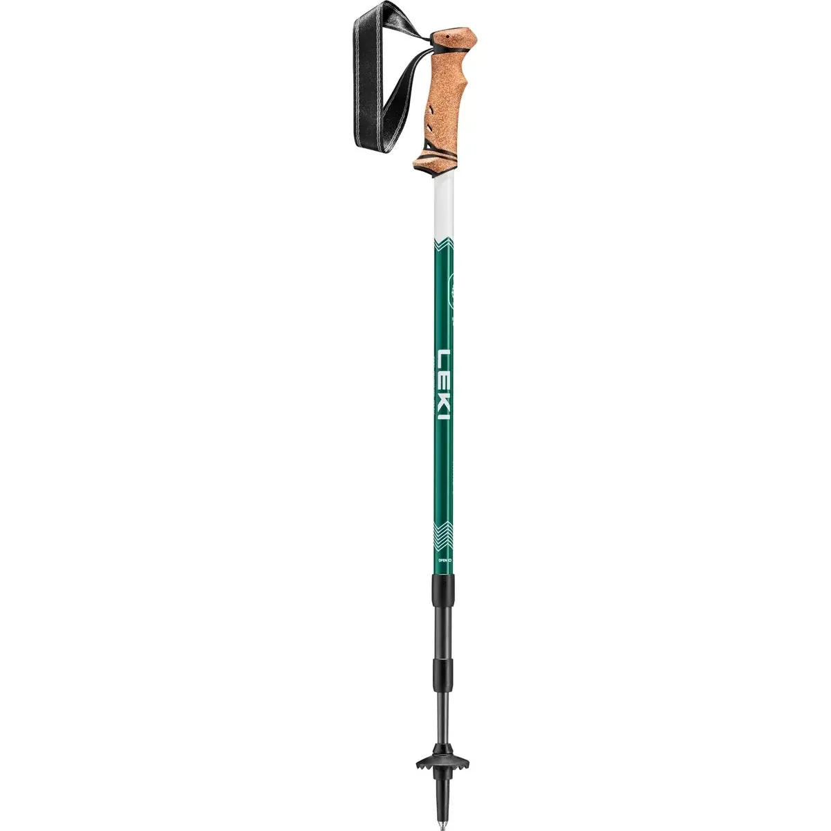 Leki Wandelstokken Leki deep aqua-white 110-145 cm