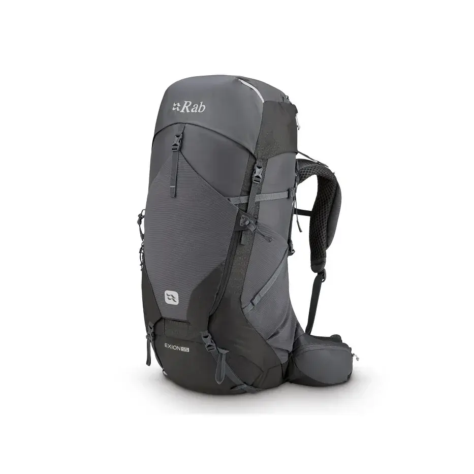 RAB Trekkingrugzak RAB Exion 55 anthracite/graphene LXL