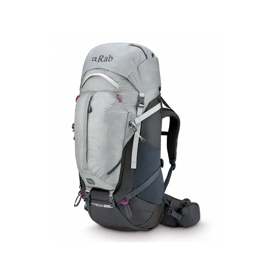 RAB Dames trekkingrugzak RAB Hyperon 65 ND dark pewter/anthracite