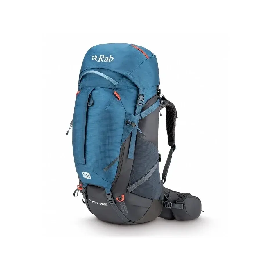 Dames trekkingrugzak RAB Hyperon 65 ND orion blue/anthracite
