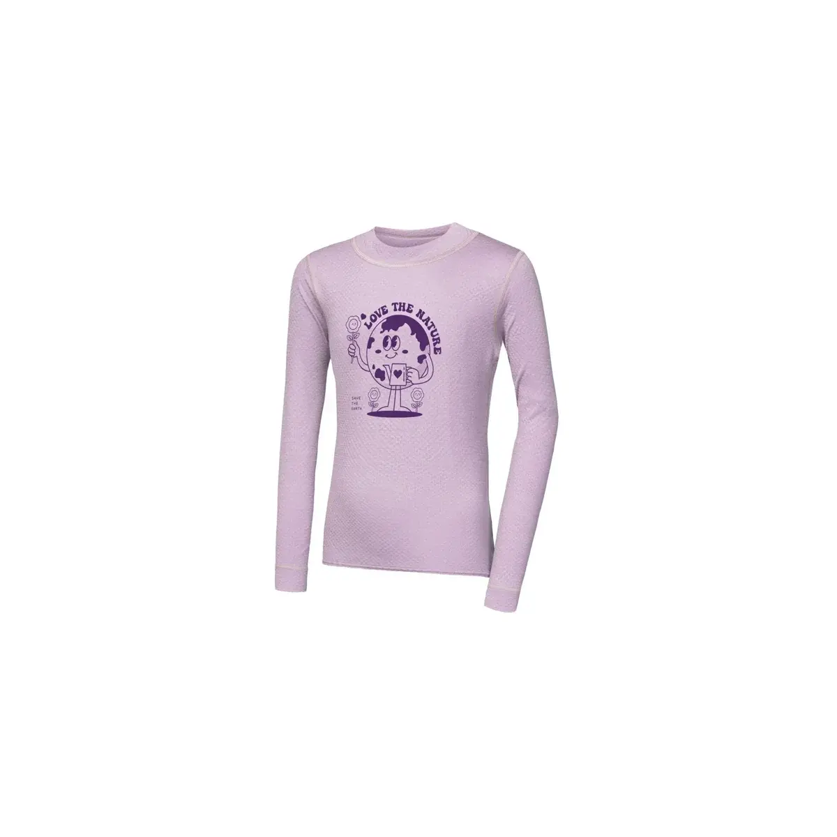Sensor Shirt Sensor MERINO DF PLANET kinder mystic violet