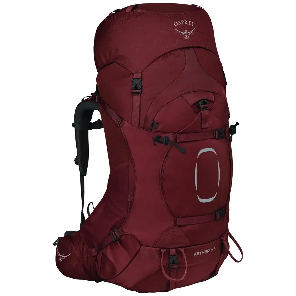Osprey Wandelrugzak Osprey Aether 65L acorn red