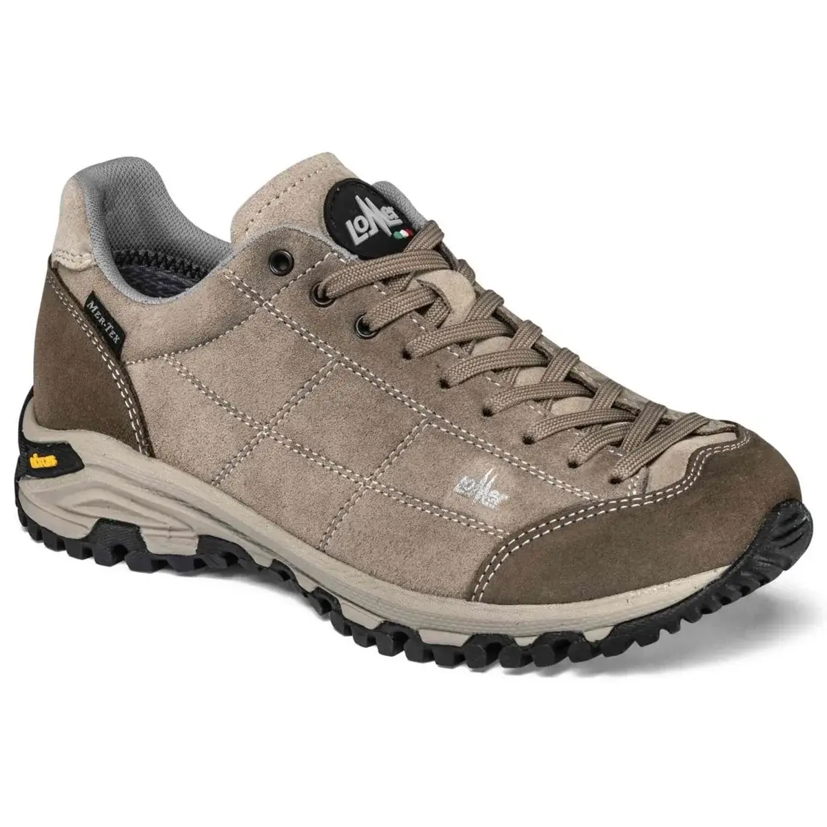 Lomer Unisex schoenen Lomer Maipos Suede Cotton dodo/saloon