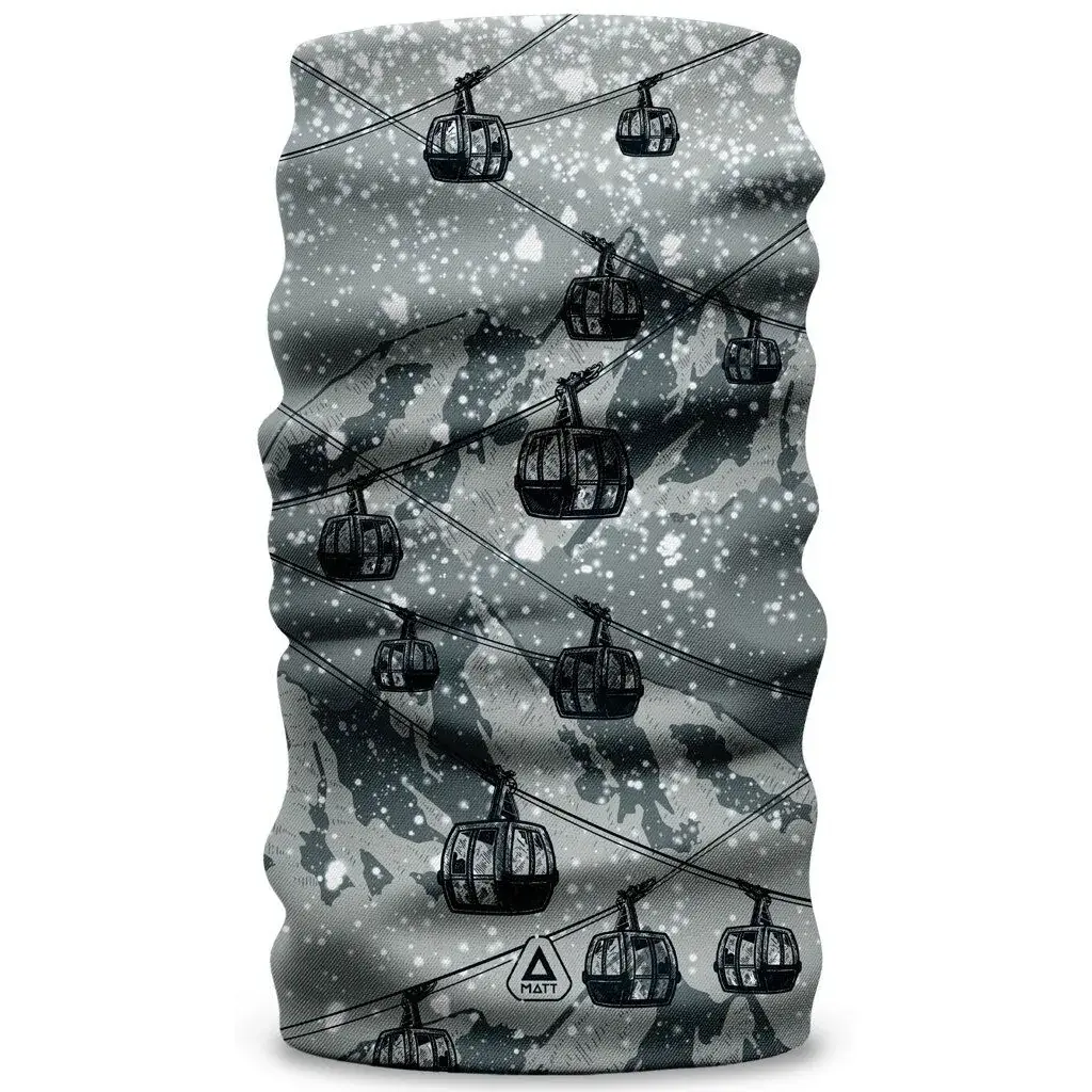 Unisex stretch nekwarmer MATT Scarf Coolmax Eco chairlift
