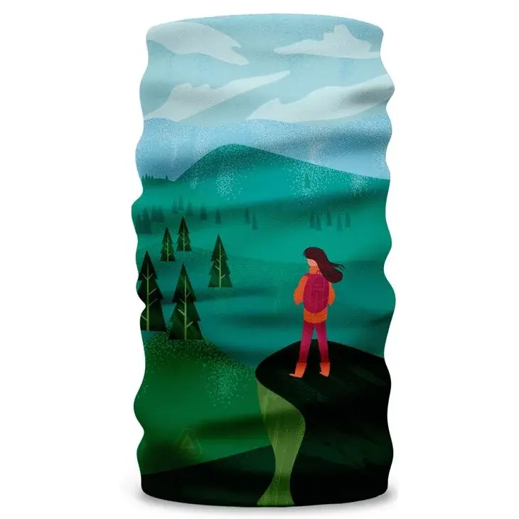 Unisex stretch nekwarmer MATT Scarf Coolmax Eco landscape 2