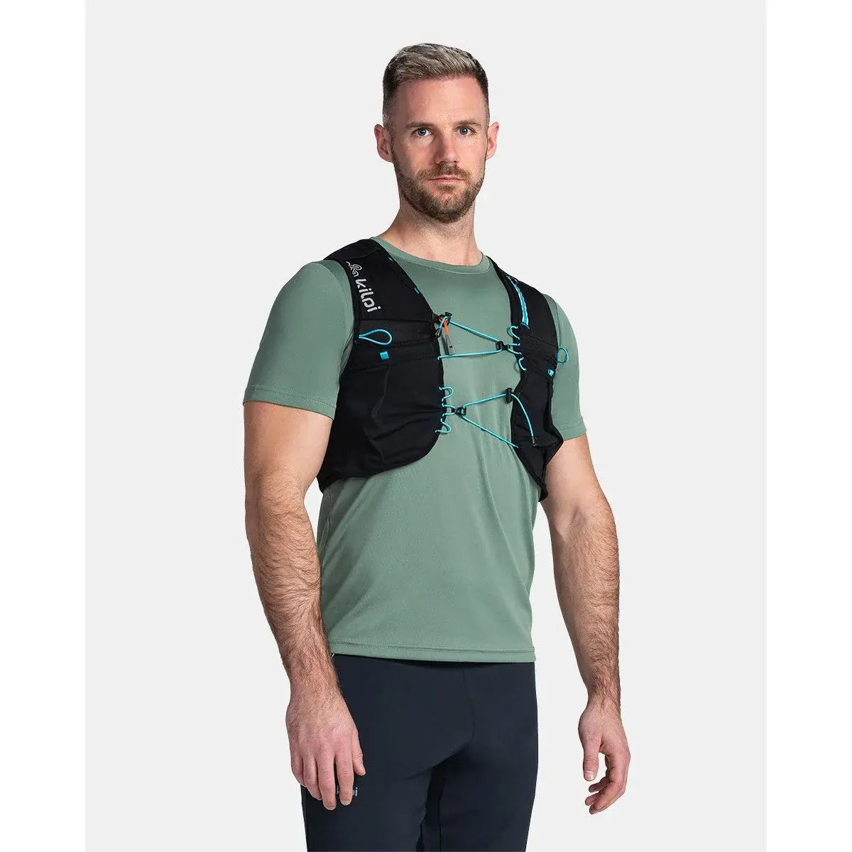 Kilpi Unisex hardloopvest Kilpi Hardrock 10L zwart