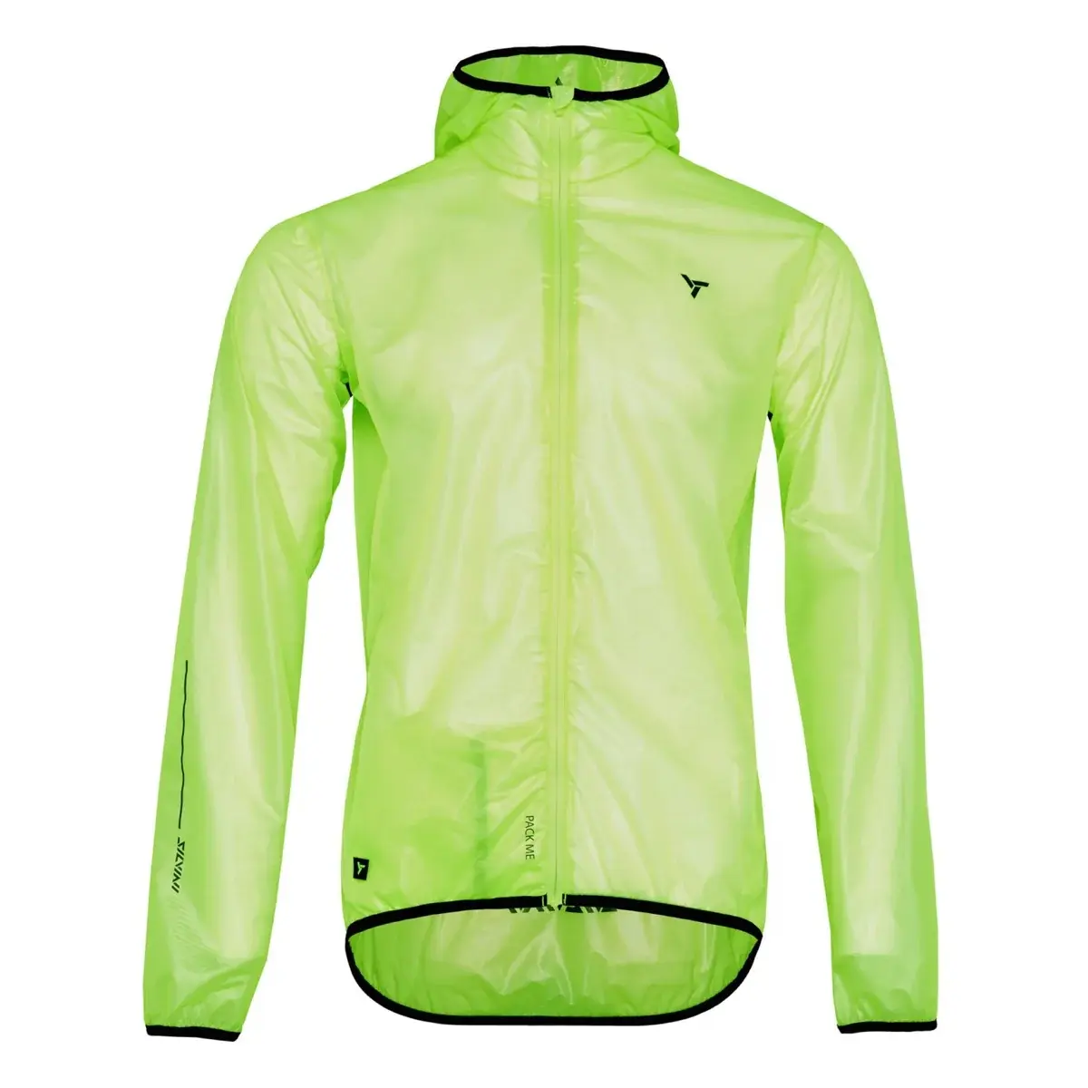 Silvini Unisex waterdichte jas Silvini UJ2646 Savio lime