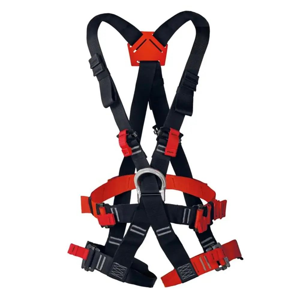 Singing Rock Volledig harnas Singing Rock Tarzan Economic zwart/rood