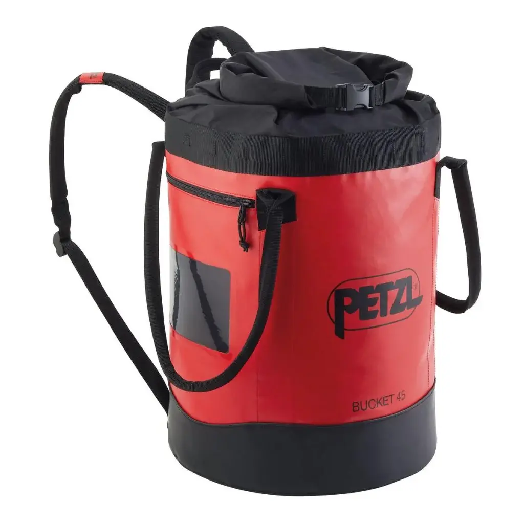Petzl Materiaalzak Petzl Bucket 45L Red