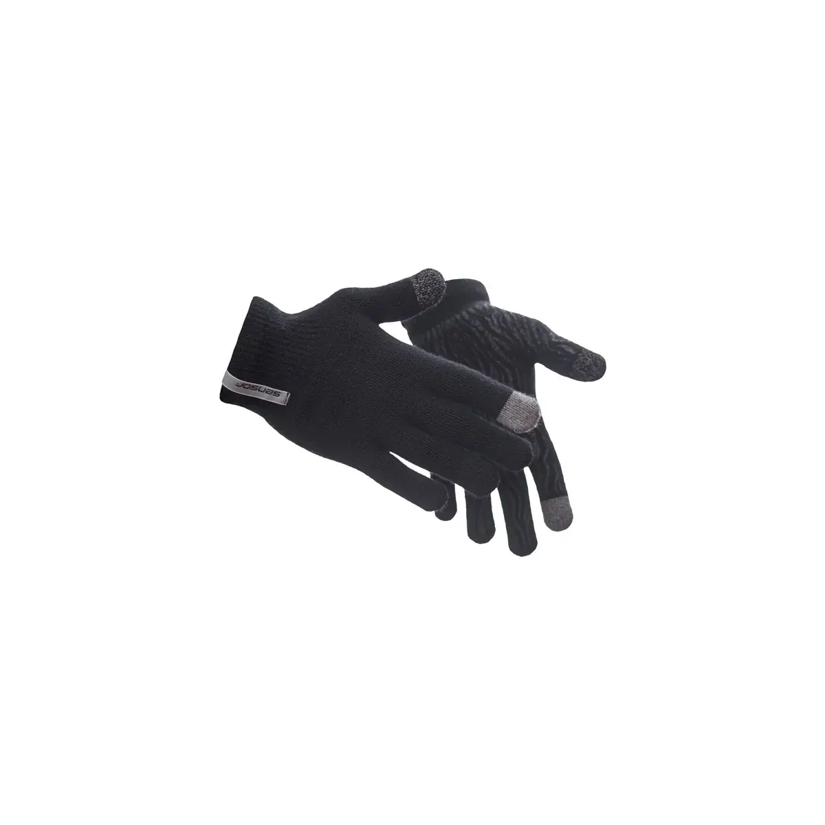 Sensor Wollen handschoenen Sensor Merino Zwart